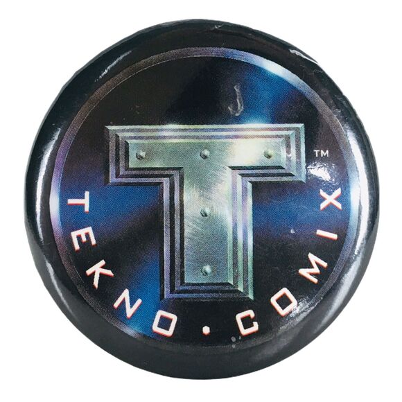 VTG 90s Comicon Promo Pinbacks Majestic Entertainment Tekno Comix Event Comics - Picture 3 of 9